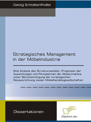 cover image of Strategisches Management in der Möbelindustrie